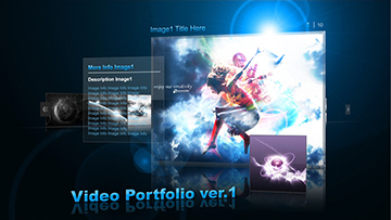 AfterEffects アフターエフェクト実習作例 Video Portfolio